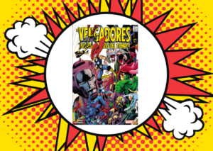 Portada de Los Vengadores Guerra a Traves del Tiempo.ºº