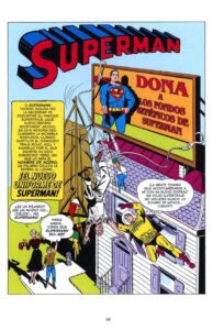 Página Superman en los 50